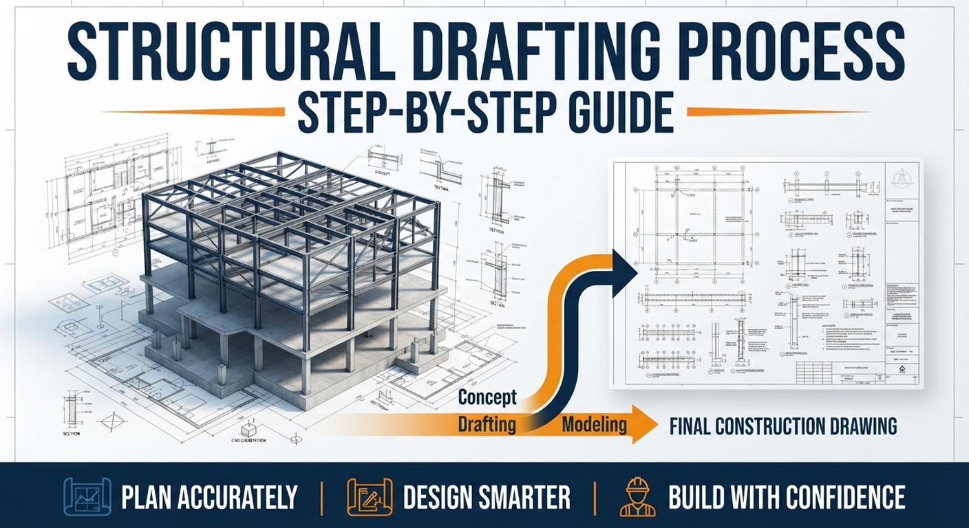 Structural Drafting Process Step-by-Step Guide