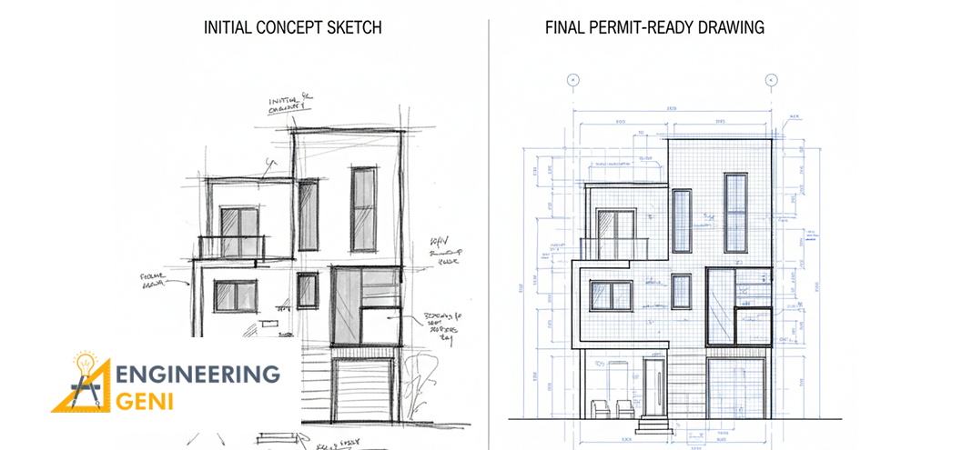 Architectural 2D Drafting Services